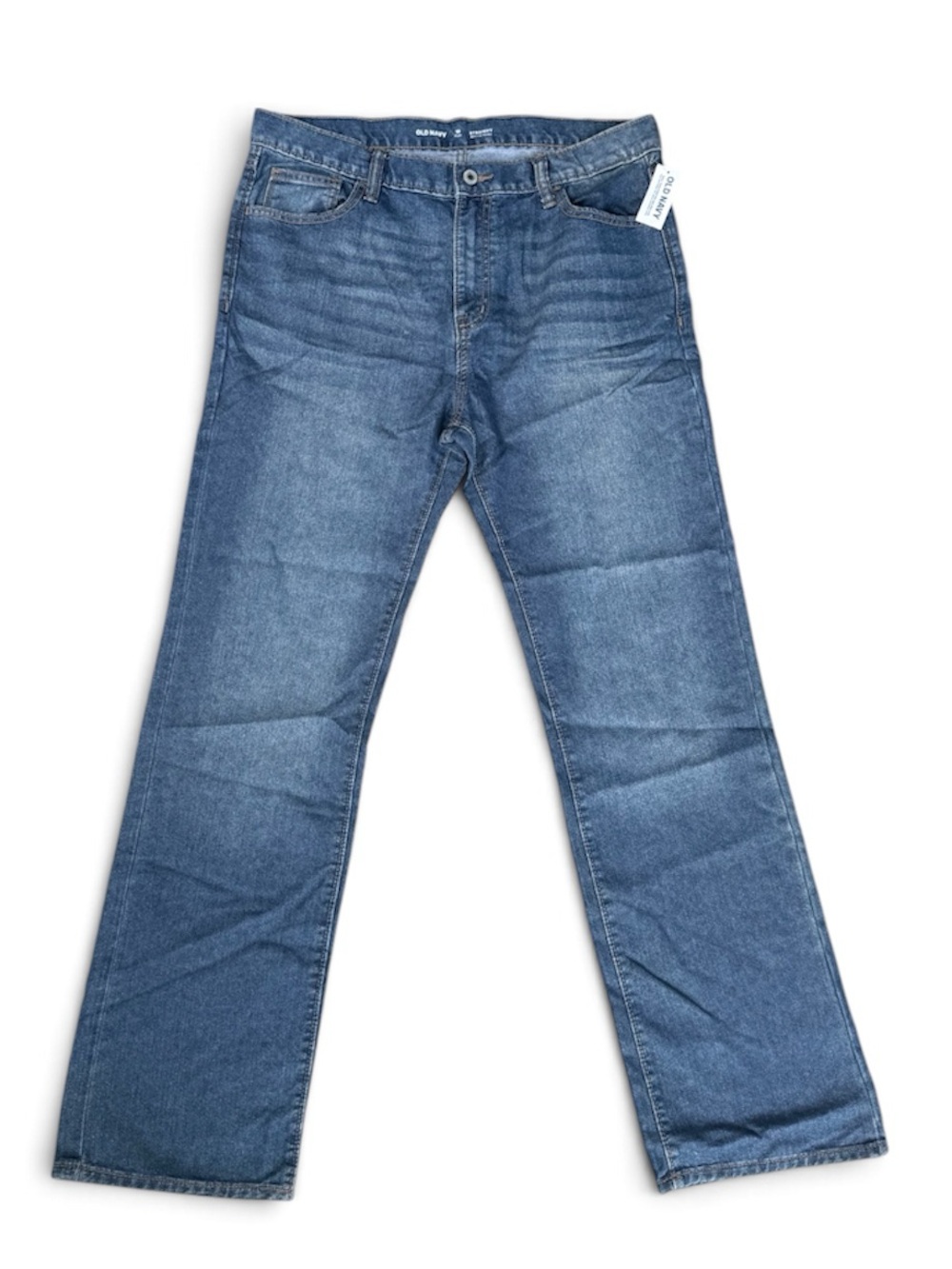 Old Navy Kids Straight-Leg Jeans in Blue Wash- 18 PLUS
